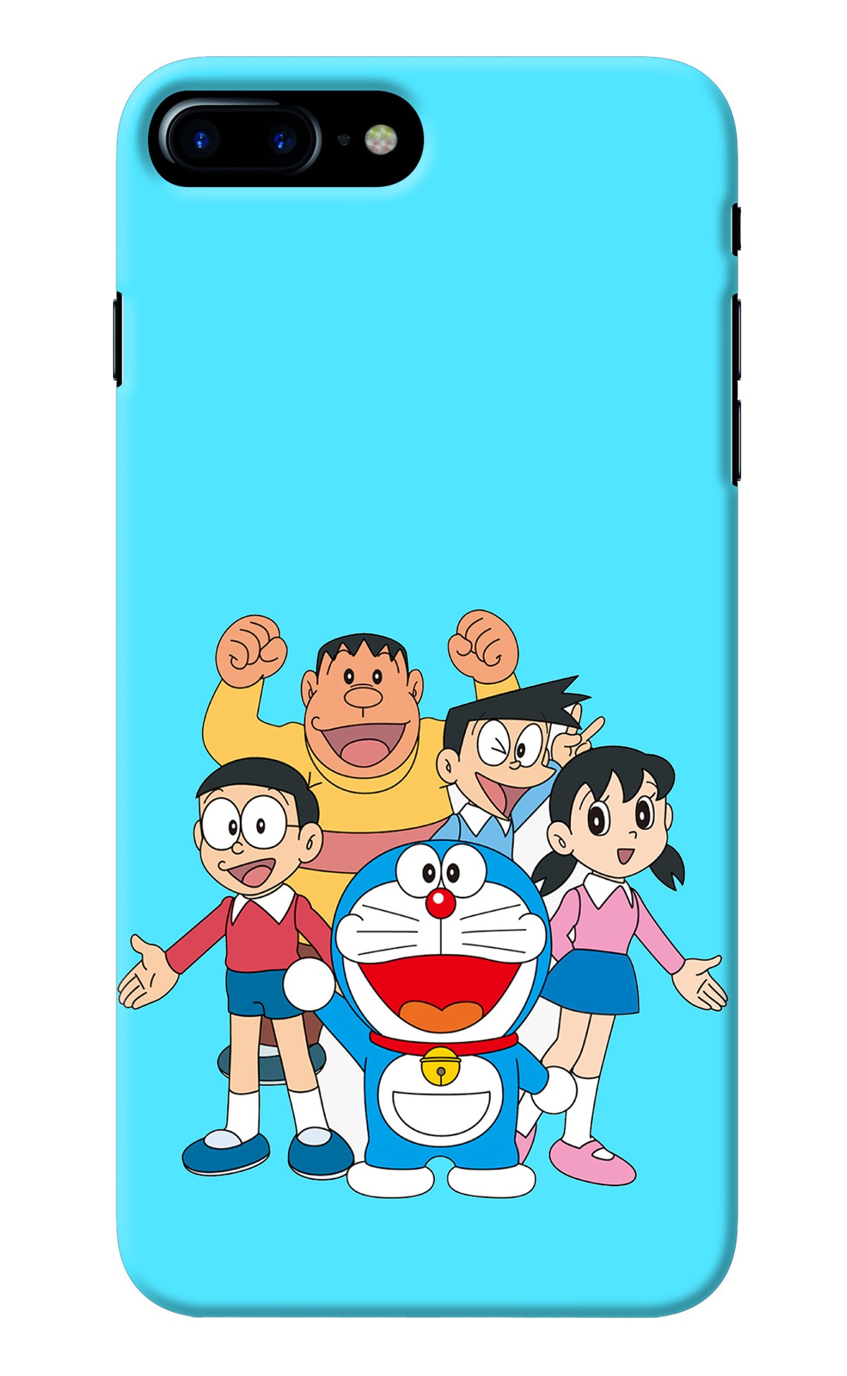 Doraemon Gang iPhone 8 Plus Back Cover