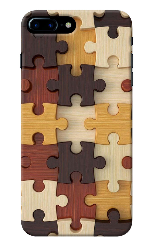 Wooden Puzzle iPhone 8 Plus Back Cover