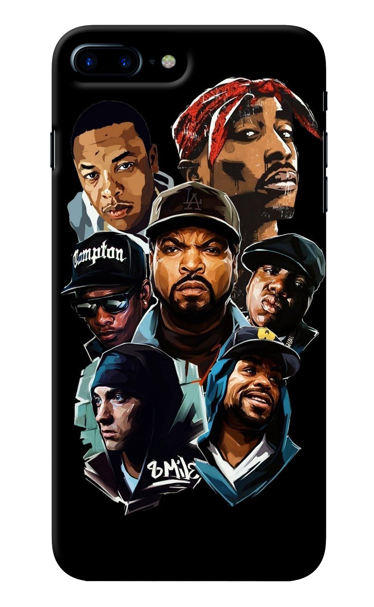 Rappers iPhone 8 Plus Back Cover