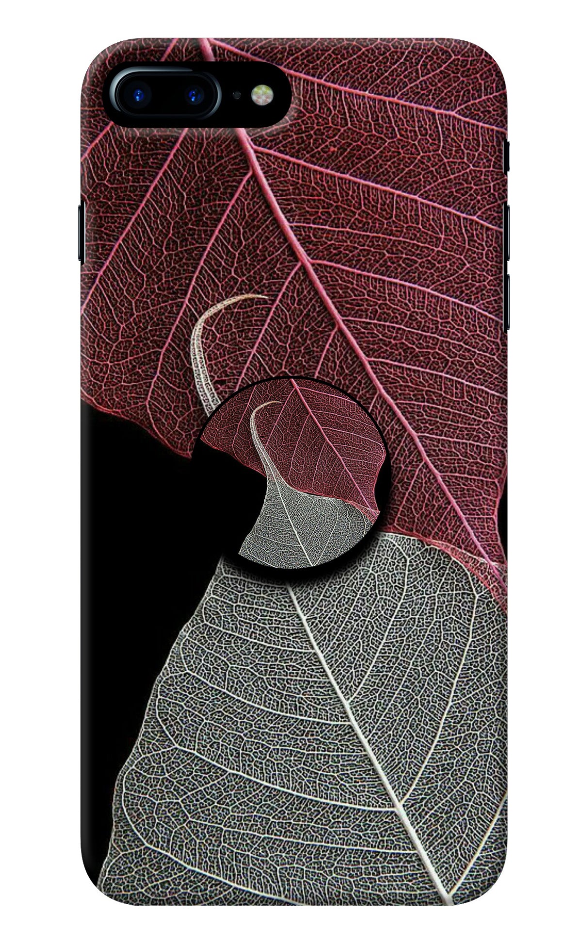 Leaf Pattern iPhone 8 Plus Pop Case