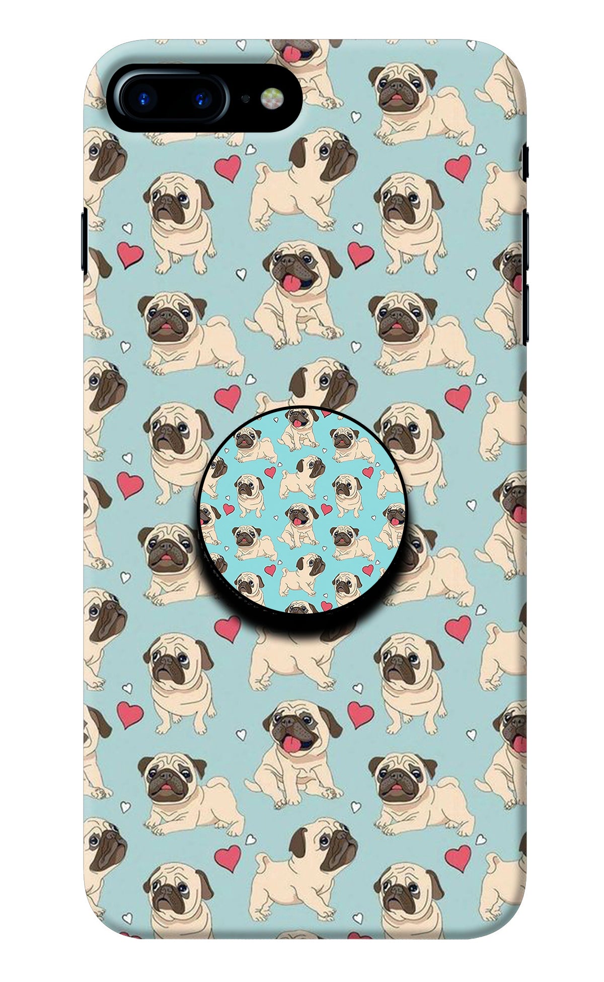 Pug Dog iPhone 8 Plus Pop Case