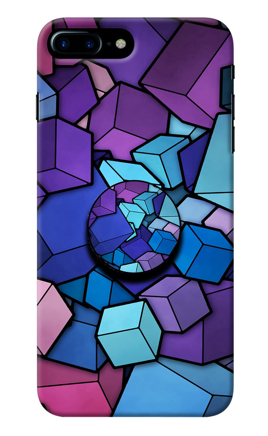 Cubic Abstract iPhone 8 Plus Pop Case