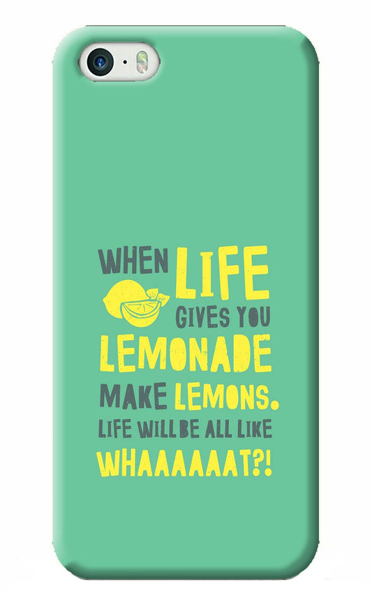 Quote iPhone 5/5s Back Cover