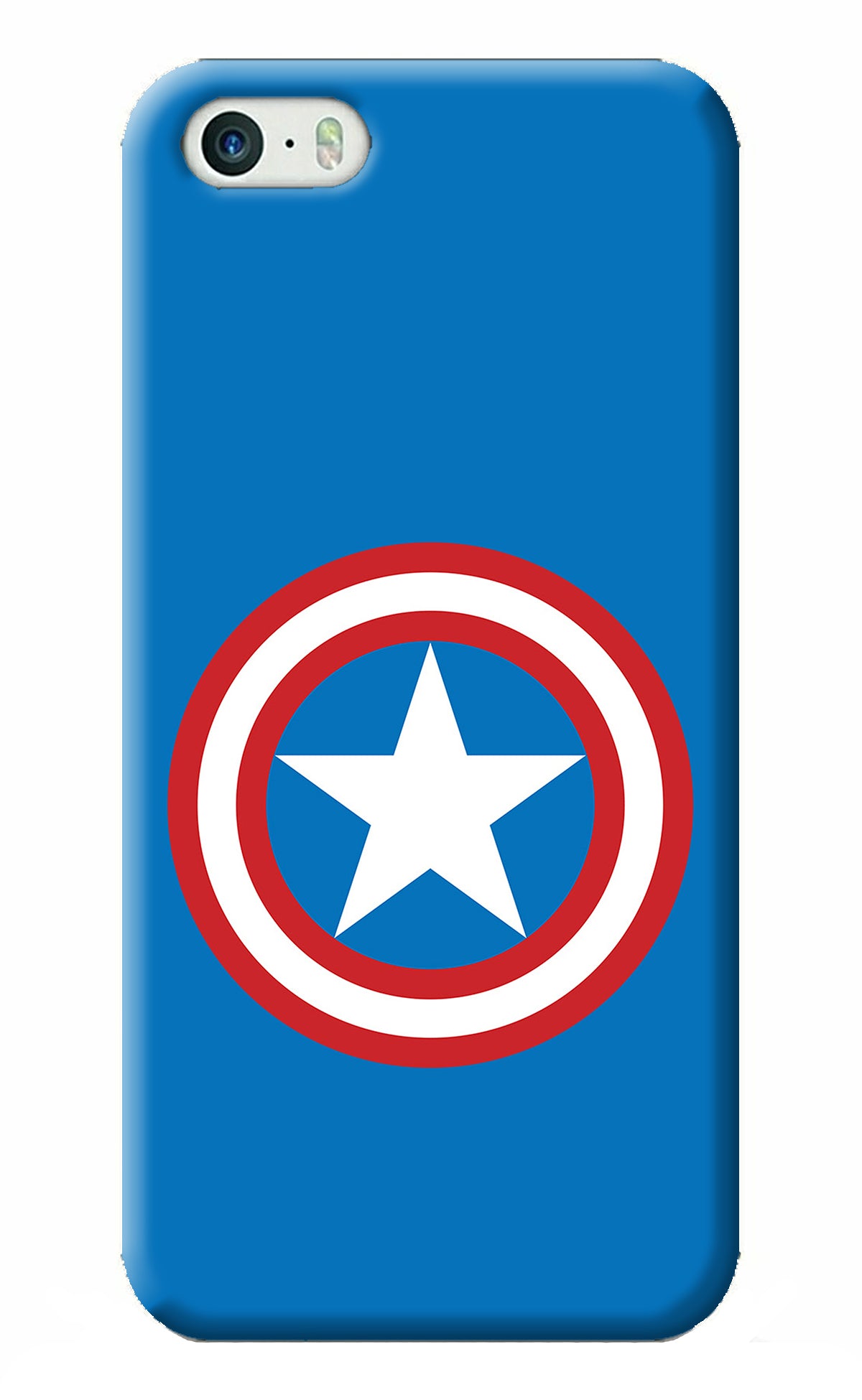 Captain America Logo iPhone 5/5s Back Cover