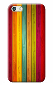 Multicolor Wooden iPhone 5/5s Back Cover