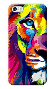 Lion Half Face iPhone 5/5s Back Cover