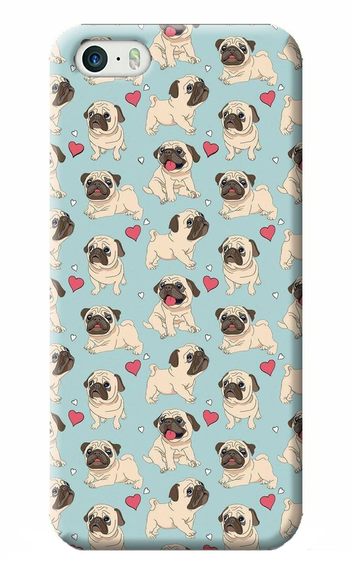 Pug Dog iPhone 5/5s Back Cover