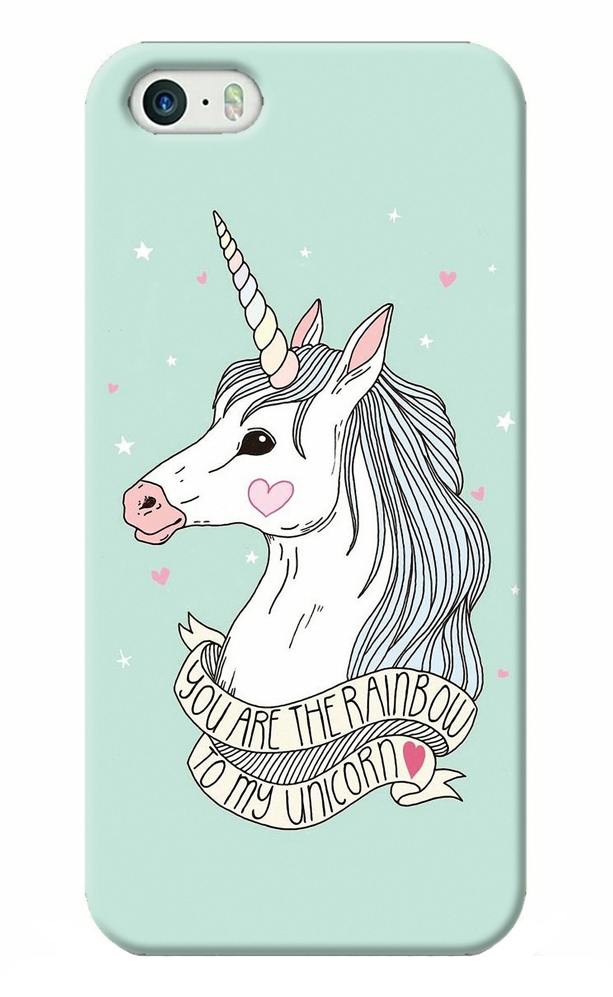 Unicorn Wallpaper iPhone 5/5s Back Cover