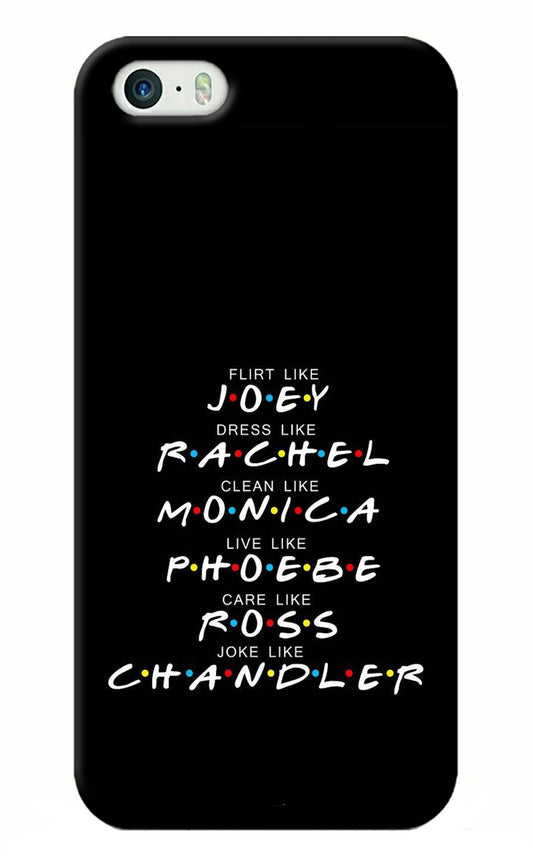 FRIENDS Character iPhone 5/5s Back Cover