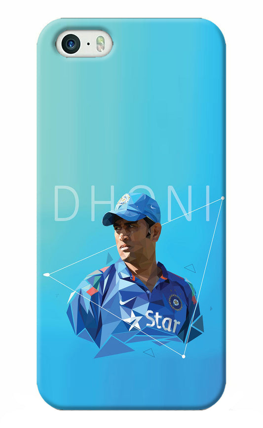 Dhoni Artwork iPhone 5/5s Back Cover