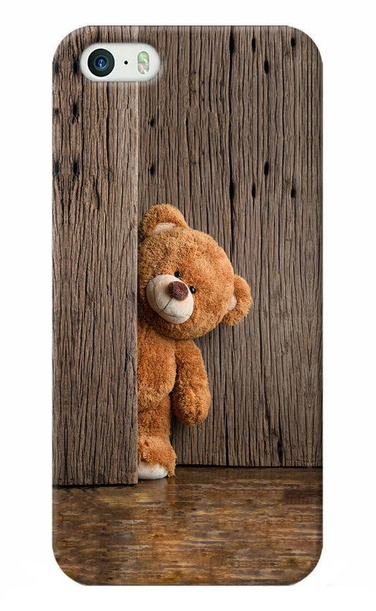 Teddy Wooden iPhone 5/5s Back Cover