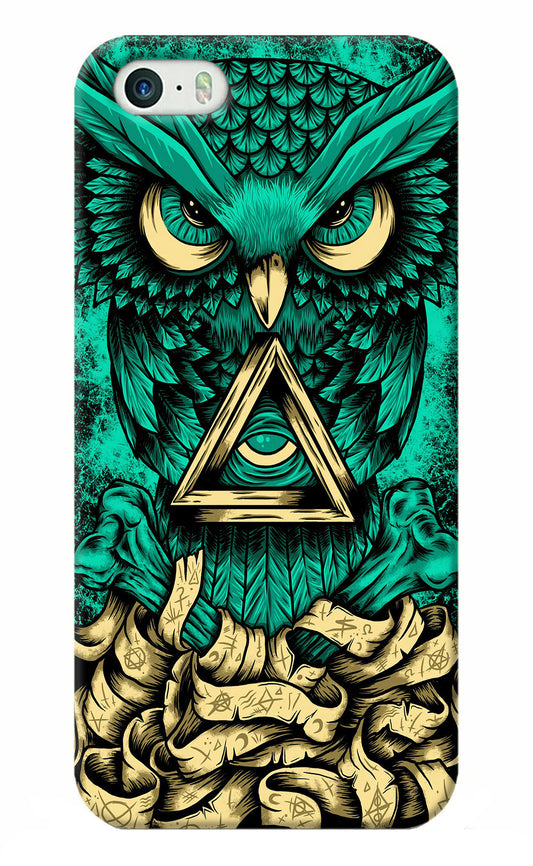 Green Owl iPhone 5/5s Back Cover