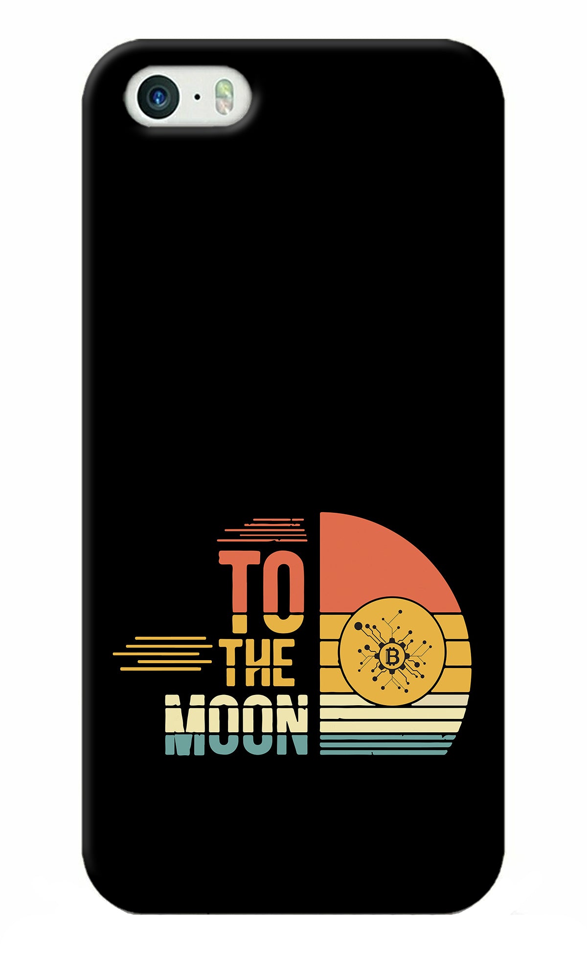 To the Moon iPhone 5/5s Back Cover