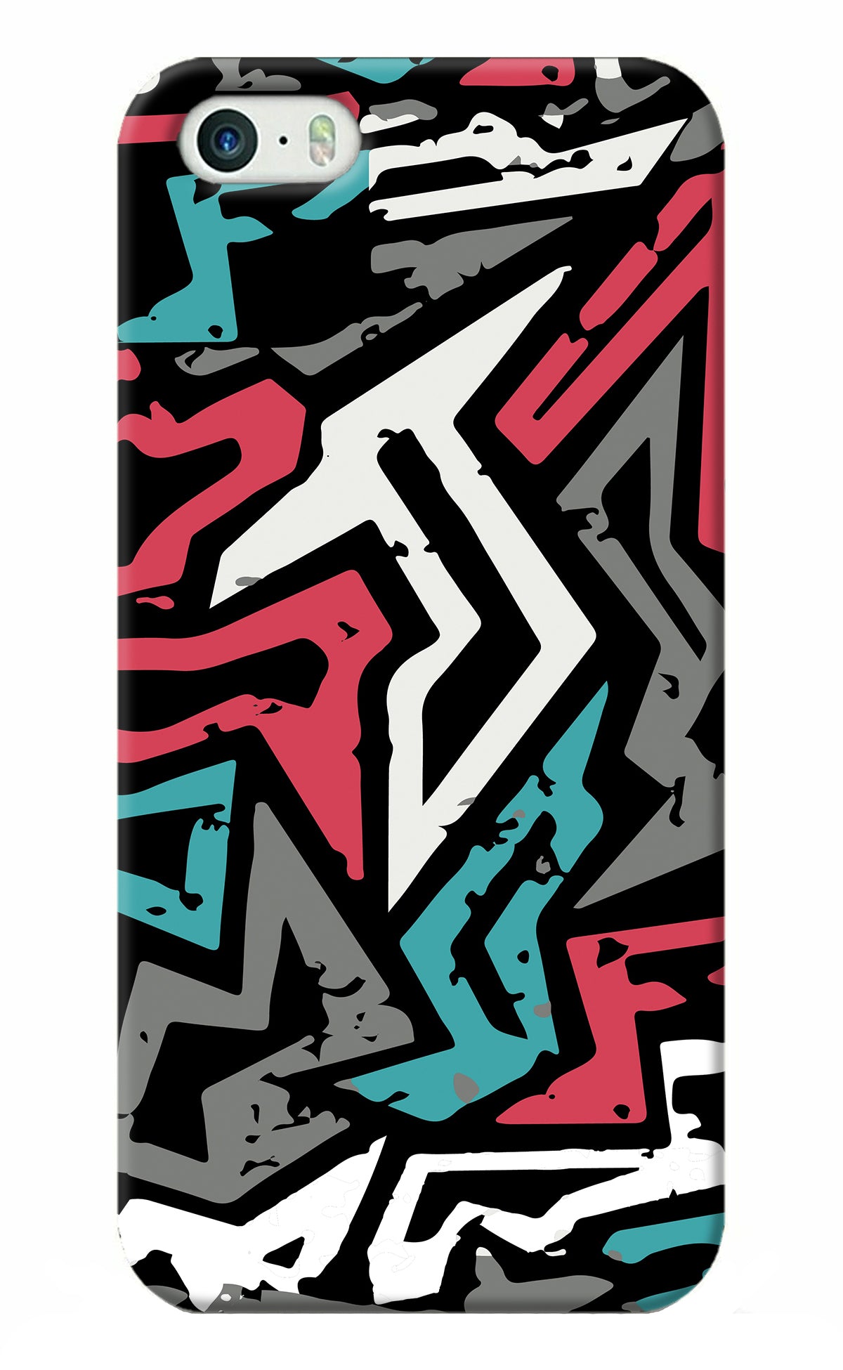 Geometric Graffiti iPhone 5/5s Back Cover