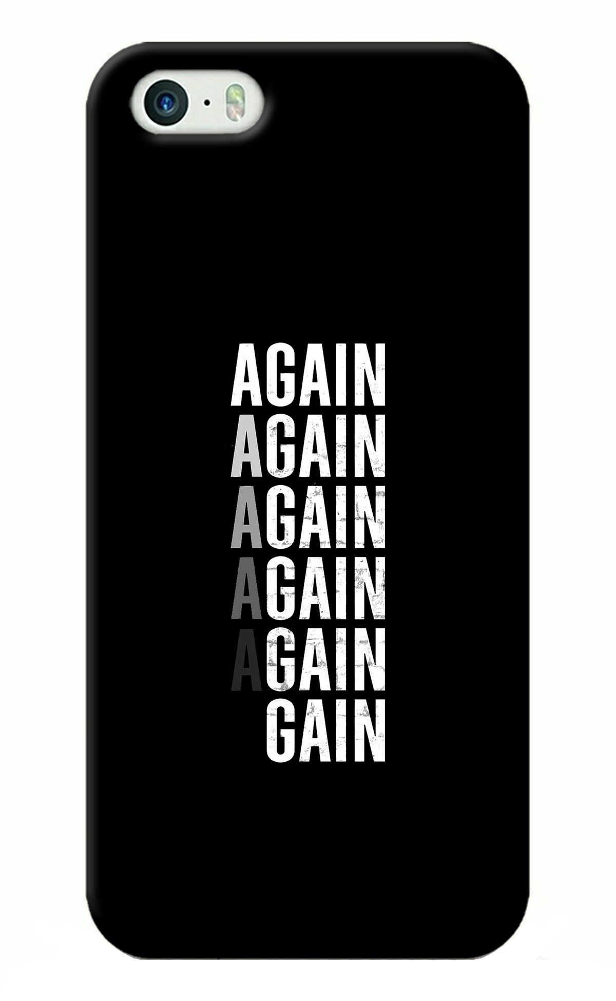 Again Again Gain iPhone 5/5s Back Cover