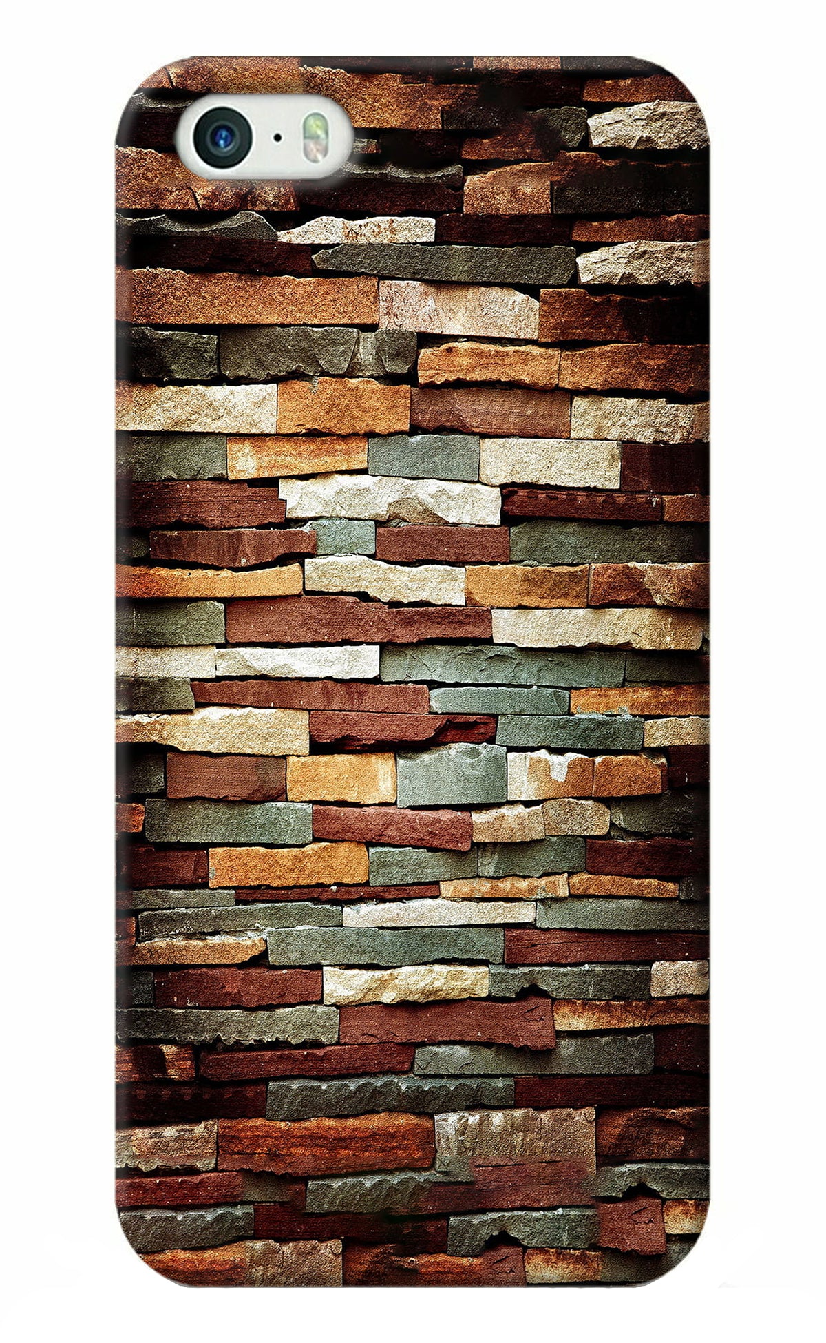 Bricks Pattern iPhone 5/5s Back Cover