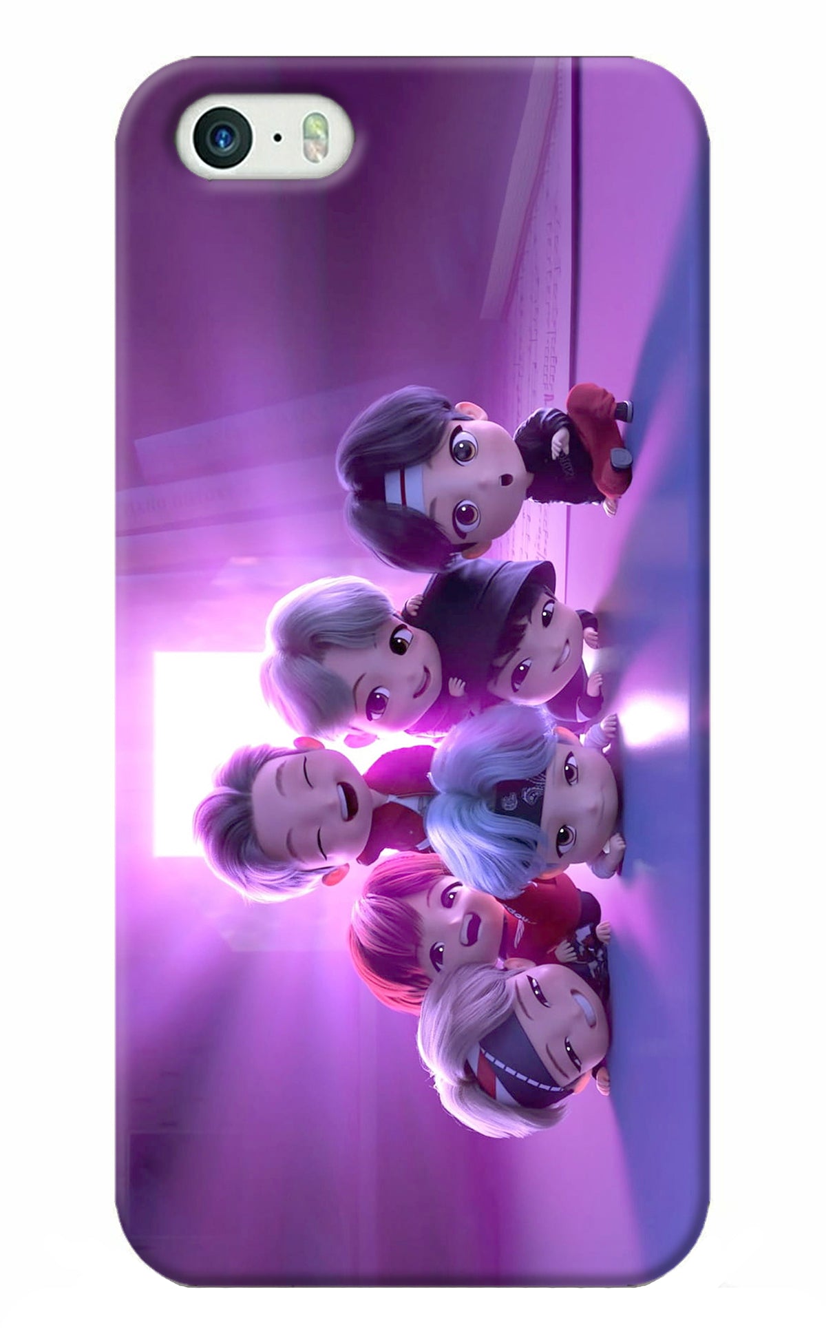 BTS Chibi iPhone 5/5s Back Cover