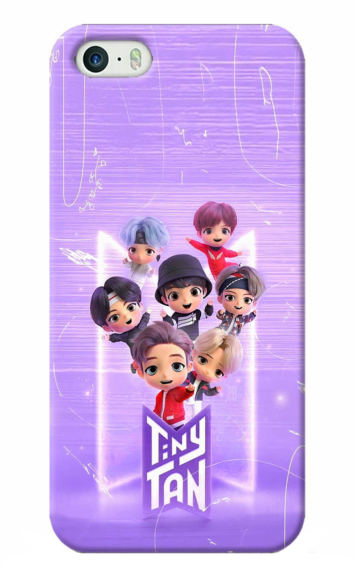 BTS Tiny Tan iPhone 5/5s Back Cover