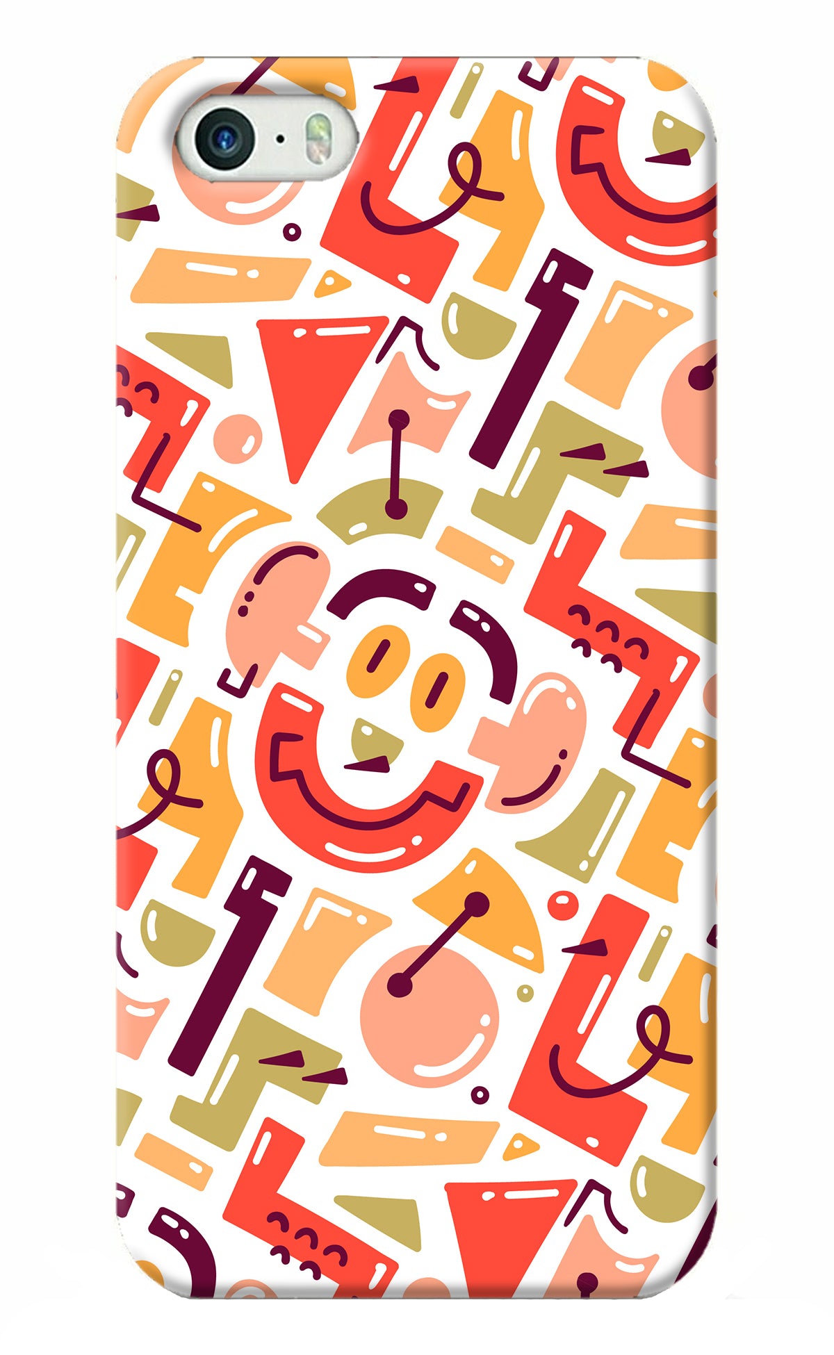 Doodle Pattern iPhone 5/5s Back Cover