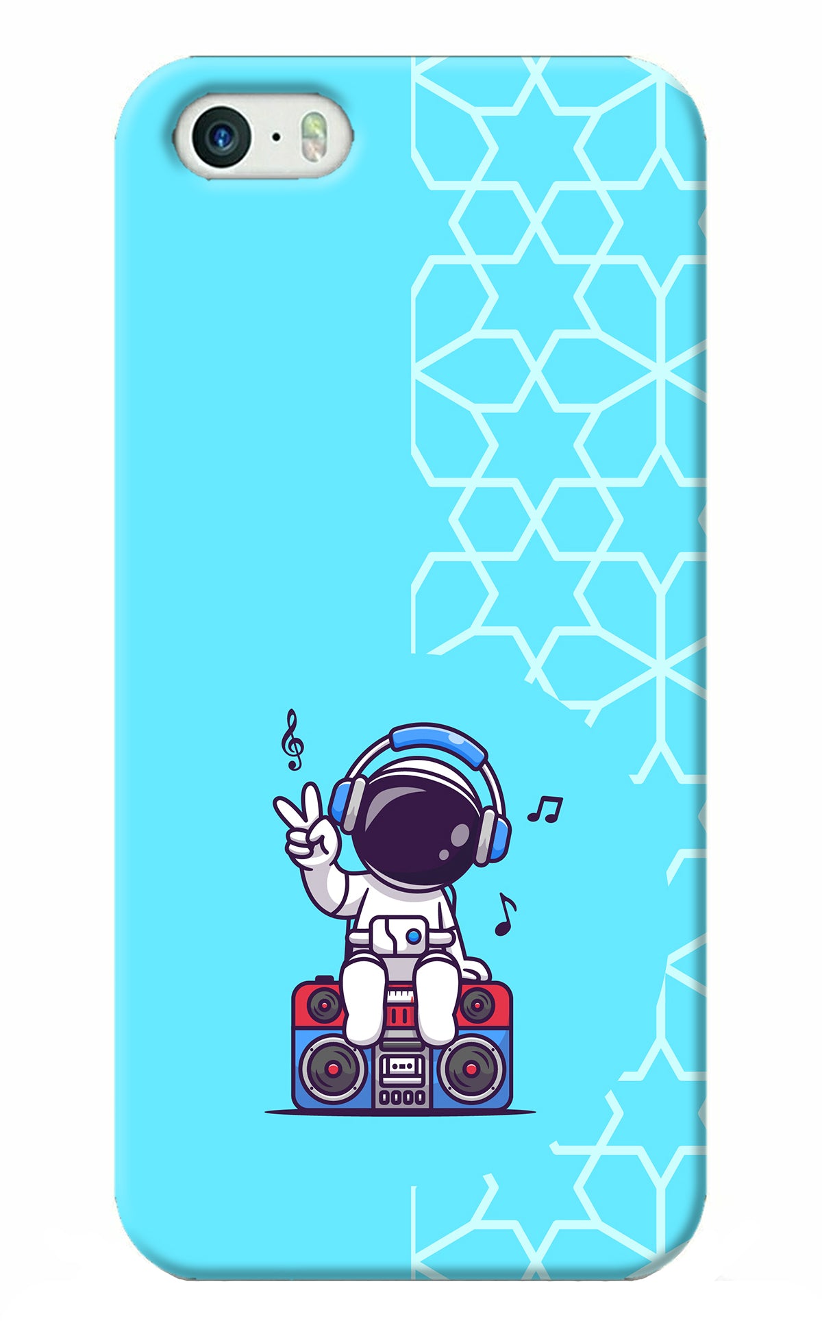 Cute Astronaut Chilling iPhone 5/5s Back Cover