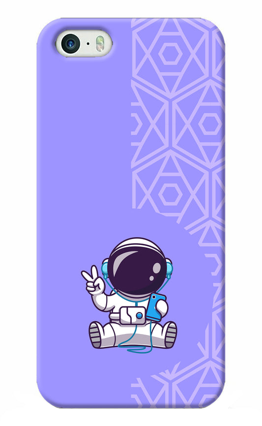 Cute Astronaut Chilling iPhone 5/5s Back Cover