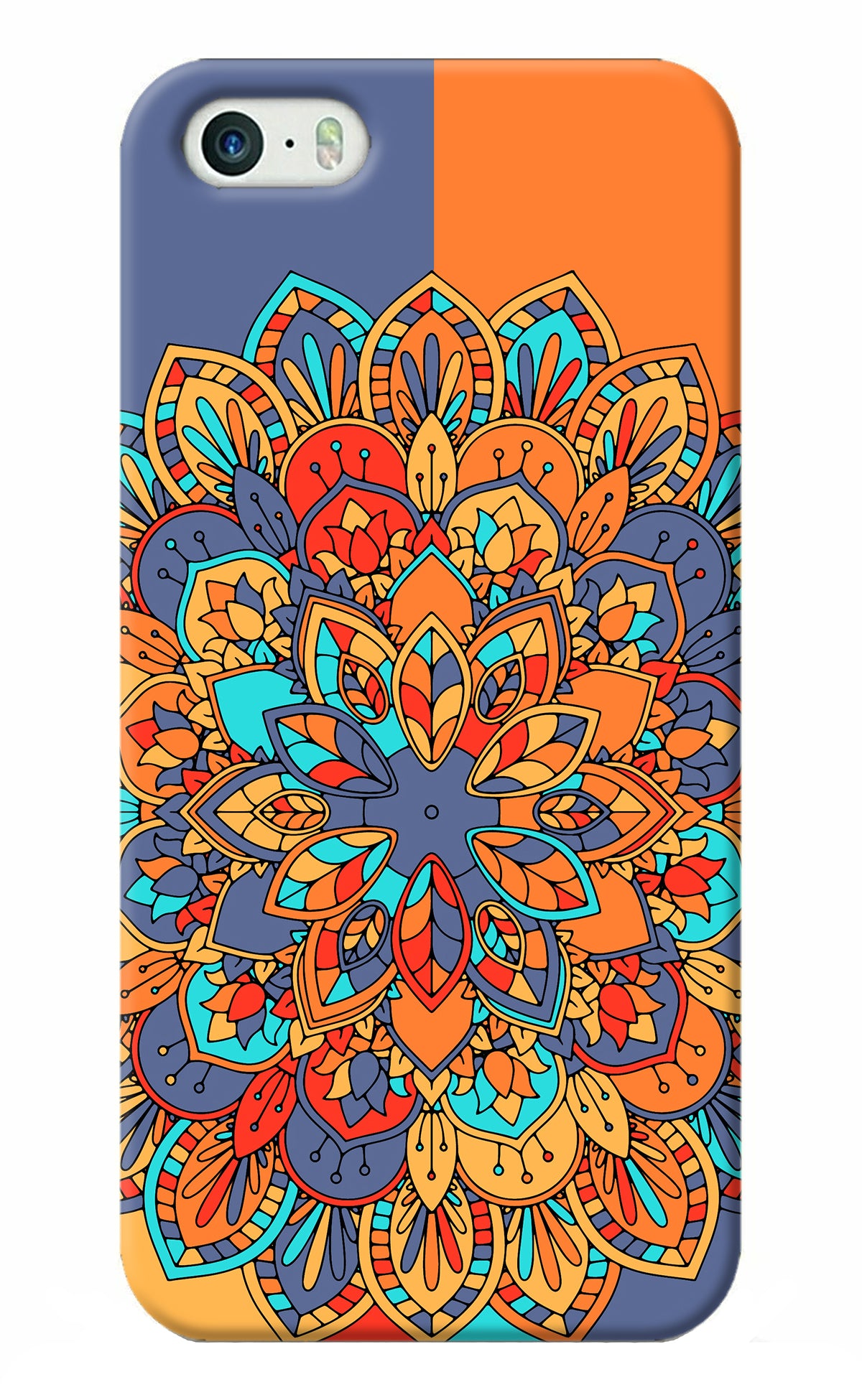 Color Mandala iPhone 5/5s Back Cover