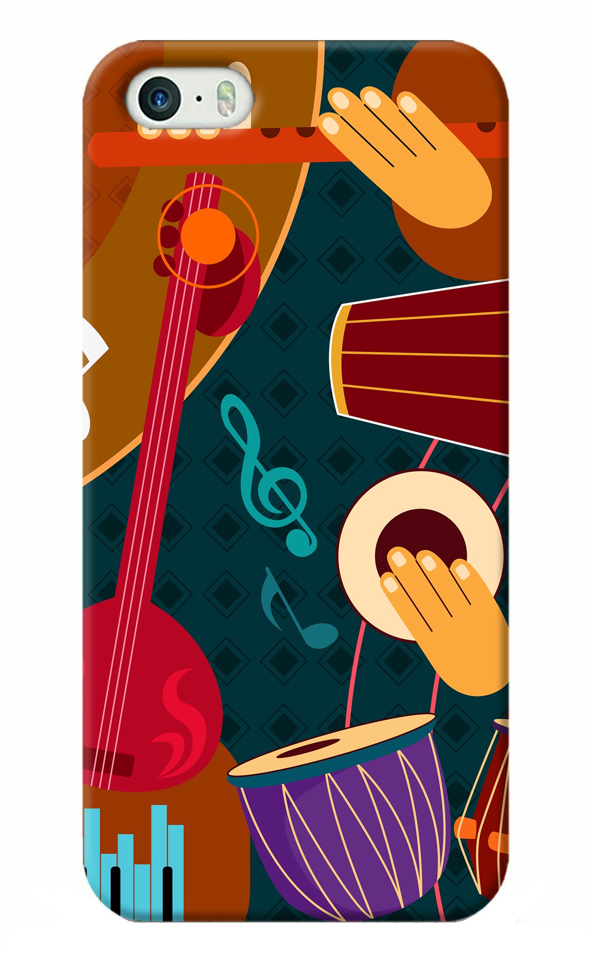 Music Instrument iPhone 5/5s Back Cover