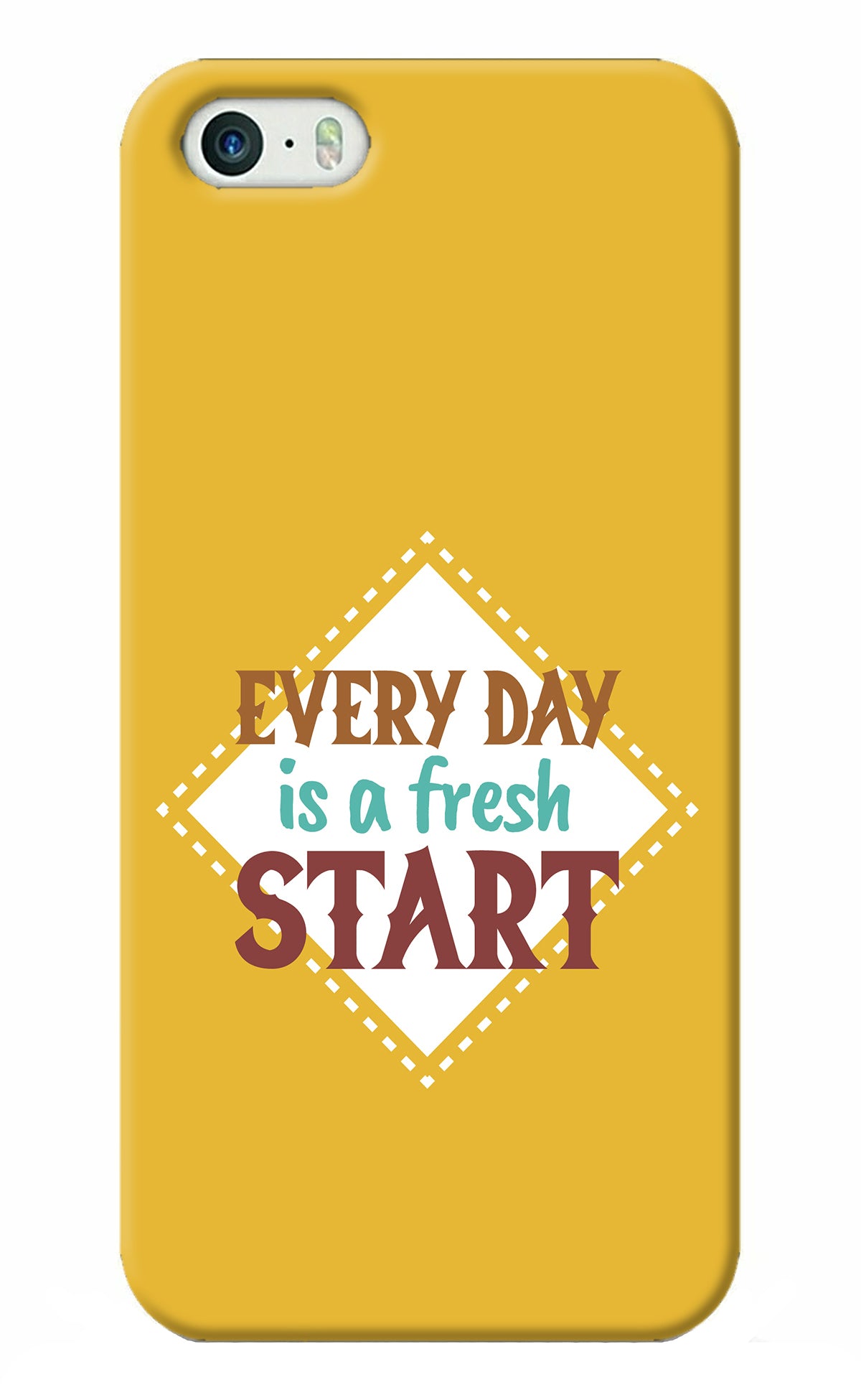 Every day is a Fresh Start iPhone 5/5s Back Cover