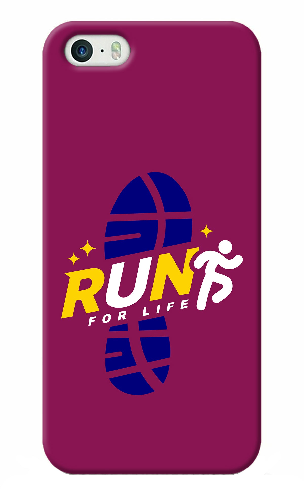 Run for Life iPhone 5/5s Back Cover