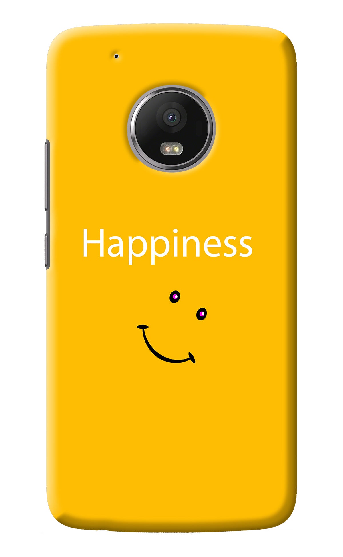 Happiness With Smiley Moto G5 plus Back Cover