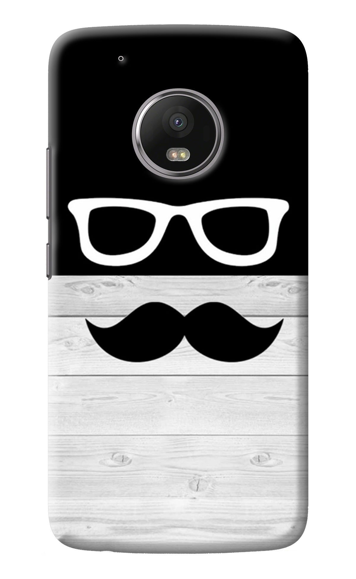 Mustache Moto G5 plus Back Cover