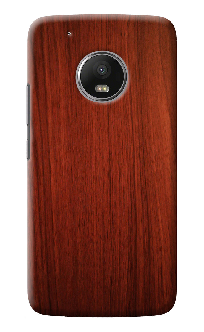 Wooden Plain Pattern Moto G5 plus Back Cover