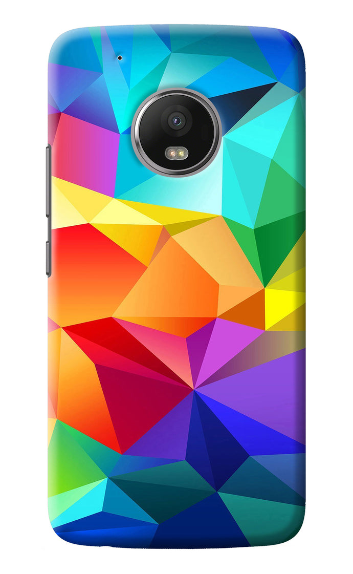 Abstract Pattern Moto G5 plus Back Cover