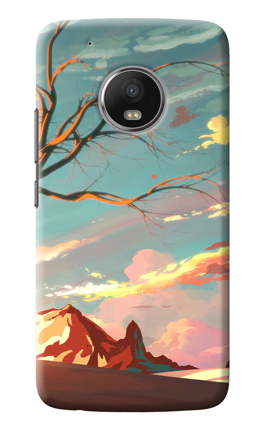 Scenery Moto G5 plus Back Cover