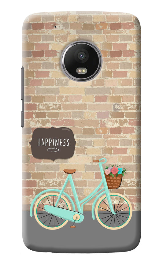 Happiness Artwork Moto G5 plus Back Cover