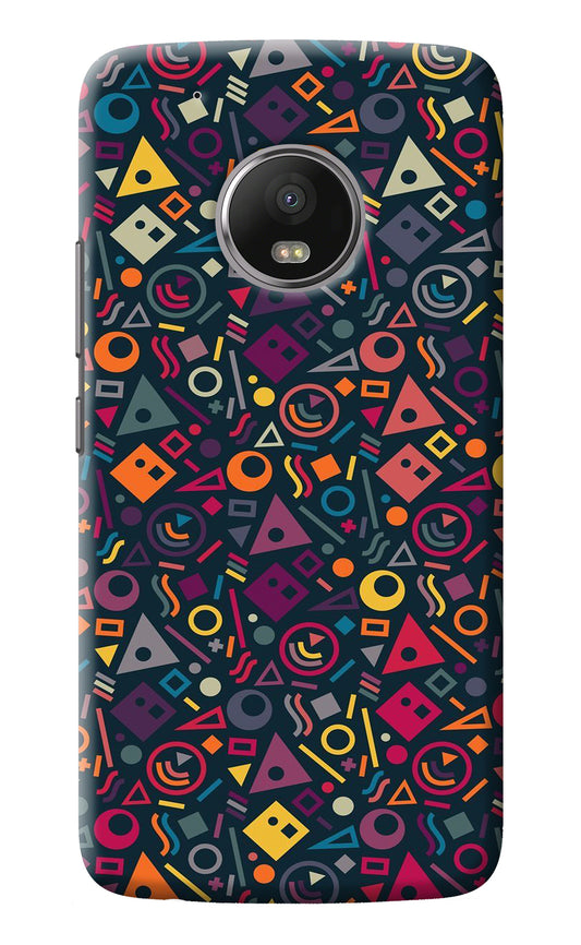Geometric Abstract Moto G5 plus Back Cover