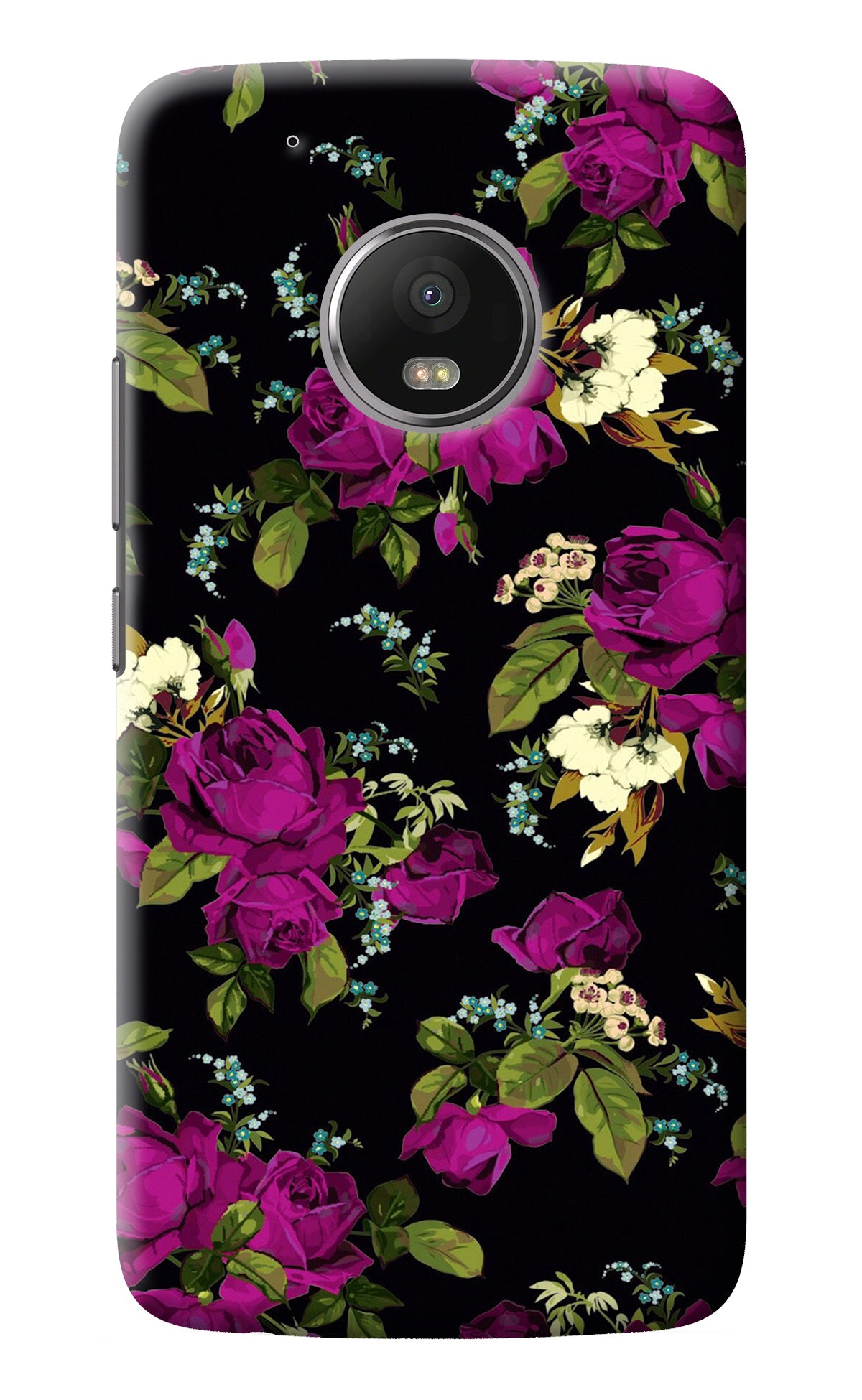 Flowers Moto G5 plus Back Cover