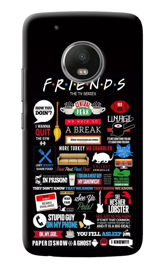 FRIENDS Moto G5 plus Back Cover