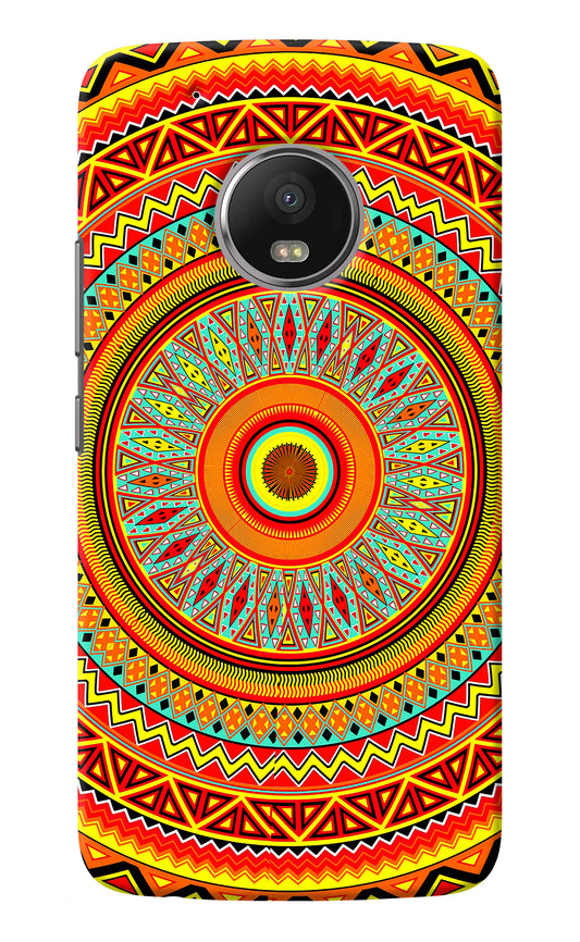 Mandala Pattern Moto G5 plus Back Cover