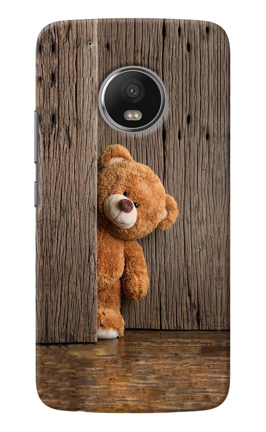 Teddy Wooden Moto G5 plus Back Cover