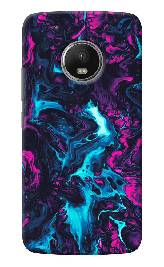 Abstract Moto G5 plus Back Cover