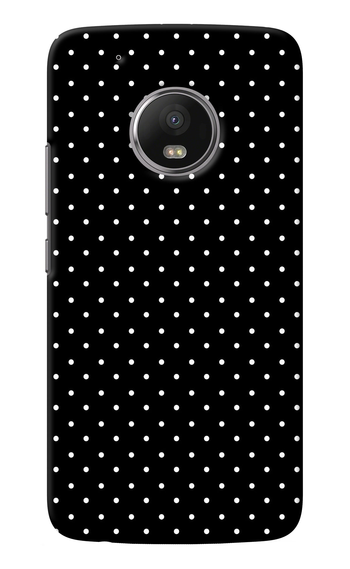 White Dots Moto G5 plus Back Cover