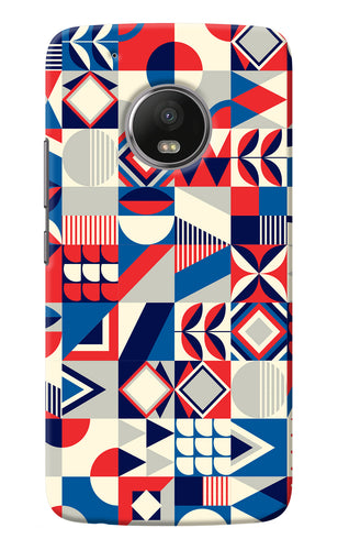 Colorful Pattern Moto G5 plus Back Cover