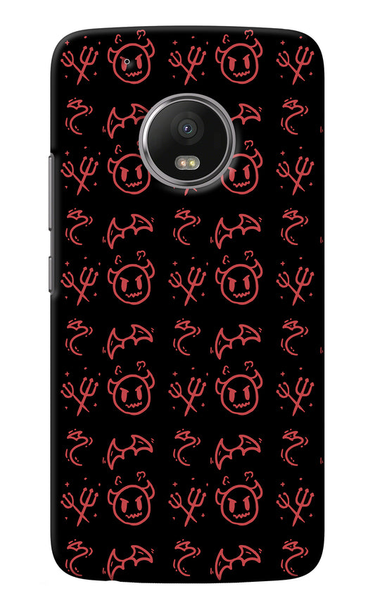 Devil Moto G5 plus Back Cover