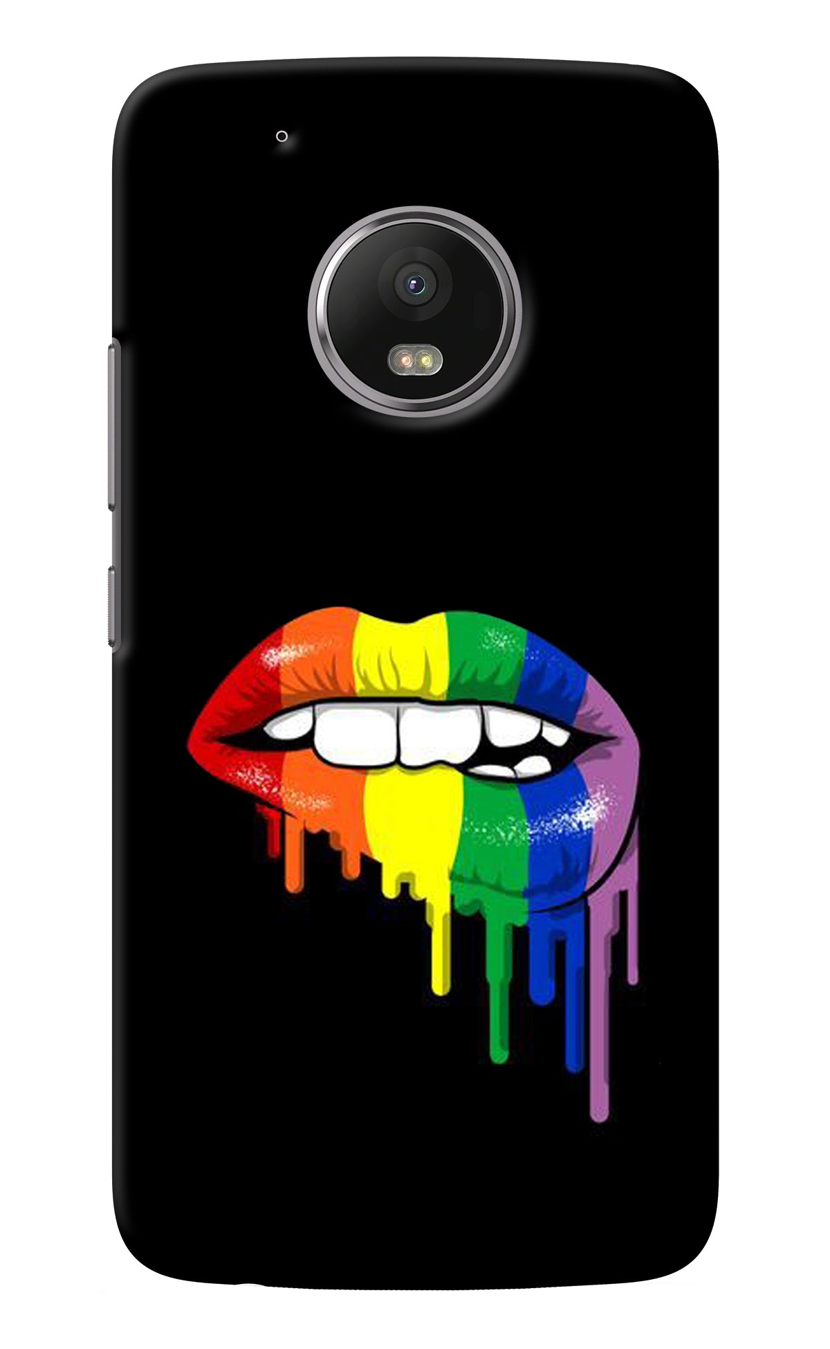 Lips Biting Moto G5 plus Back Cover