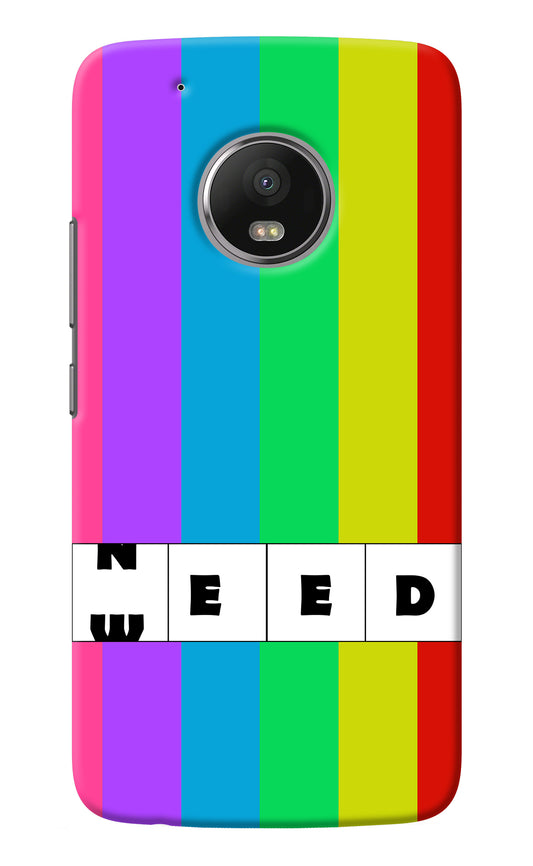Need Weed Moto G5 plus Back Cover