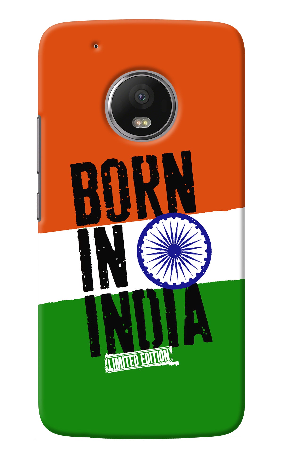 Born in India Moto G5 plus Back Cover