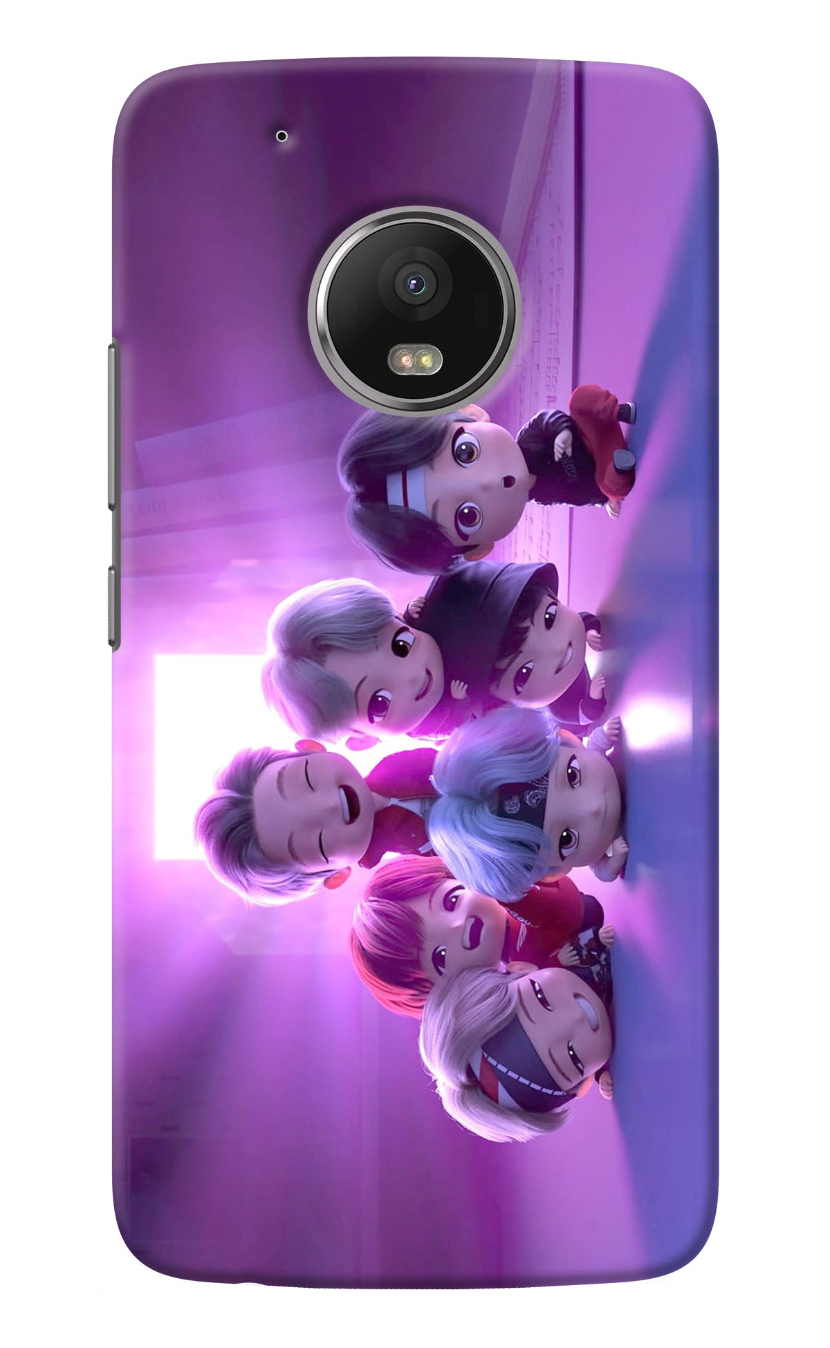 BTS Chibi Moto G5 plus Back Cover