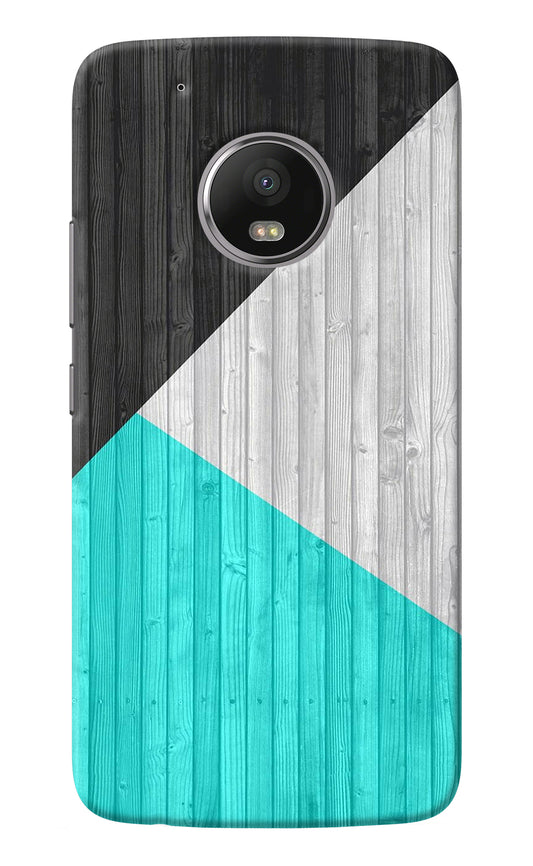Wooden Abstract Moto G5 plus Back Cover