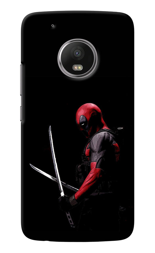 Deadpool Moto G5 plus Back Cover